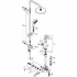 Душевая система GROHE Tempesta Cosmopolitan System 200 со смесителем для ванны, хром (26305001) Душевая система GROHE Tempesta Cosmopolitan System 200 со смесителем для ванны, хром (26305001)