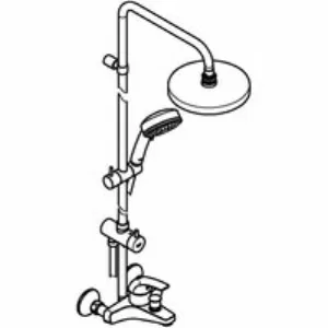 Душевая система GROHE Tempesta Cosmopolitan System 200 со смесителем для ванны, хром (26305001) Душевая система GROHE Tempesta Cosmopolitan System 200 со смесителем для ванны, хром (26305001)