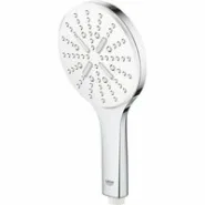 Ручной душ GROHE Rainshower SmartActive 130, 9,5 л/мин, 3 режима, белая луна (26574LS0)