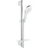 Душевой гарнитур GROHE Rainshower SmartActive 130 с мыльницей, 3 режима струи, душевая штанга 600 мм, 12 л/мин, белая луна (26576LS0) Душевой гарнитур GROHE Rainshower SmartActive 130 с мыльницей, 3 режима струи, душевая штанга 600 мм, 12 л/мин, белая луна (26576LS0)