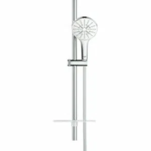 Душевой гарнитур GROHE Rainshower SmartActive 130 с мыльницей, 3 режима струи, душевая штанга 600 мм, 12 л/мин, белая луна (26576LS0) Душевой гарнитур GROHE Rainshower SmartActive 130 с мыльницей, 3 режима струи, душевая штанга 600 мм, 12 л/мин, белая луна (26576LS0)