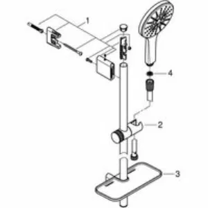 Душевой гарнитур GROHE Rainshower SmartActive 130, 3 режима, 1750 мм, 12 л/мин, хром (26578000) Душевой гарнитур GROHE Rainshower SmartActive 130, 3 режима, 1750 мм, 12 л/мин, хром (26578000)