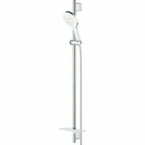 Душевой гарнитур GROHE Rainshower SmartActive 130 с мыльницей, 3 режима струи, душевая штанга 900 мм, 9,5 л/мин, белая луна (26579LS0) Душевой гарнитур GROHE Rainshower SmartActive 130 с мыльницей, 3 режима струи, душевая штанга 900 мм, 9,5 л/мин, белая луна (26579LS0)