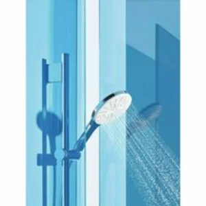 Душевой гарнитур GROHE Rainshower SmartActive 130 с мыльницей, 3 режима струи, душевая штанга 900 мм, 9,5 л/мин, белая луна (26579LS0) Душевой гарнитур GROHE Rainshower SmartActive 130 с мыльницей, 3 режима струи, душевая штанга 900 мм, 9,5 л/мин, белая луна (26579LS0)