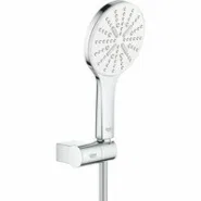 Душевой набор GROHE Rainshower SmartActive 130, 3 режима, 1500 мм, 9,5 л/мин, белая луна (26580LS0)