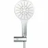 Душевой набор GROHE Rainshower SmartActive 130, 3 режима, 1500 мм, 9,5 л/мин, белая луна (26580LS0) Душевой набор GROHE Rainshower SmartActive 130, 3 режима, 1500 мм, 9,5 л/мин, белая луна (26580LS0)