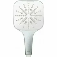 Ручной душ GROHE Rainshower SmartActive 130 Cube, 9,5 л/мин, 3 режима, хром/белый (26582LS0)