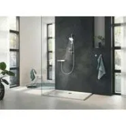 Ручной душ GROHE Rainshower SmartActive 130 Cube, 9,5 л/мин, 3 режима, хром/белый (26582LS0)