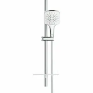 Душевой гарнитур GROHE Rainshower SmartActive 130 Cube, 3 вида струй, белая луна (26584LS0) Душевой гарнитур GROHE Rainshower SmartActive 130 Cube, 3 вида струй, белая луна (26584LS0)