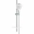 Душевой гарнитур GROHE Rainshower SmartActive 130 Cube, 3 вида струй, белая луна (26584LS0) Душевой гарнитур GROHE Rainshower SmartActive 130 Cube, 3 вида струй, белая луна (26584LS0)