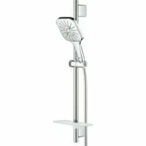 Душевой гарнитур GROHE Rainshower SmartActive 130 Cube, 3 вида струй, хром (26585000) Душевой гарнитур GROHE Rainshower SmartActive 130 Cube, 3 вида струй, хром (26585000)