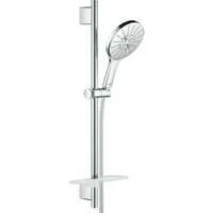 Душевой гарнитур GROHE Rainshower SmartActive 150 с мыльницей, 3 режима струи, душевая штанга 600 мм, 9,5 л/мин, хром (26592000) Душевой гарнитур GROHE Rainshower SmartActive 150 с мыльницей, 3 режима струи, душевая штанга 600 мм, 9,5 л/мин, хром (26592000)