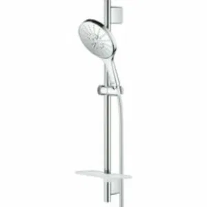 Душевой гарнитур GROHE Rainshower SmartActive 150 с мыльницей, 3 режима струи, душевая штанга 600 мм, 9,5 л/мин, хром (26592000) Душевой гарнитур GROHE Rainshower SmartActive 150 с мыльницей, 3 режима струи, душевая штанга 600 мм, 9,5 л/мин, хром (26592000)