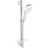 Душевой гарнитур GROHE Rainshower SmartActive 150 с мыльницей, 3 режима струи, душевая штанга 600 мм, 9,5 л/мин, белая луна (26592LS0) Душевой гарнитур GROHE Rainshower SmartActive 150 с мыльницей, 3 режима струи, душевая штанга 600 мм, 9,5 л/мин, белая луна (26592LS0)