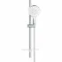 Душевой гарнитур GROHE Rainshower SmartActive 150 с мыльницей, 3 режима струи, душевая штанга 600 мм, 9,5 л/мин, белая луна (26592LS0) Душевой гарнитур GROHE Rainshower SmartActive 150 с мыльницей, 3 режима струи, душевая штанга 600 мм, 9,5 л/мин, белая луна (26592LS0)