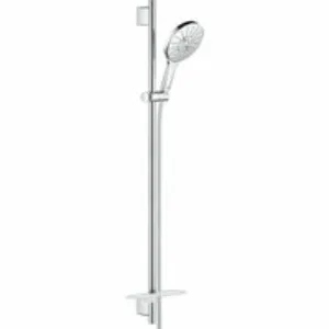 Душевой гарнитур GROHE Rainshower SmartActive 150 с мыльницей, 3 режима струи, душевая штанга 900 мм, 12 л/мин, хром (26593000) Душевой гарнитур GROHE Rainshower SmartActive 150 с мыльницей, 3 режима струи, душевая штанга 900 мм, 12 л/мин, хром (26593000)