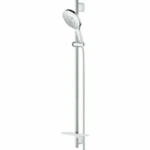 Душевой гарнитур GROHE Rainshower SmartActive 150 с мыльницей, 3 режима струи, душевая штанга 900 мм, 9,5 л/мин, хром (26594000) Душевой гарнитур GROHE Rainshower SmartActive 150 с мыльницей, 3 режима струи, душевая штанга 900 мм, 9,5 л/мин, хром (26594000)