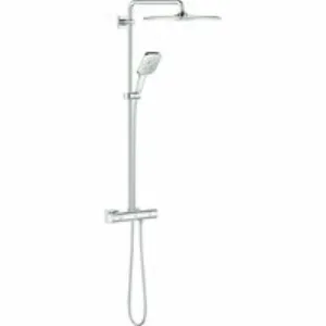 Душевая система GROHE Rainshower SmartActive 310 Cube с термостатом для душа, хром (26649000) Душевая система GROHE Rainshower SmartActive 310 Cube с термостатом для душа, хром (26649000)