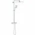 Душевая система GROHE Rainshower SmartActive 310 Cube с термостатом для душа, хром (26649000) Душевая система GROHE Rainshower SmartActive 310 Cube с термостатом для душа, хром (26649000)