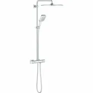 Душевая система GROHE Rainshower SmartActive 310 Cube с термостатом для душа, хром (26652000)