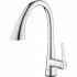 Смеситель для кухни GROHE Zedra Touch сенсорный с вытяжным душем 3jet, хром (30219002) Смеситель для кухни GROHE Zedra Touch сенсорный с вытяжным душем 3jet, хром (30219002)