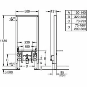 Система инсталляции для биде, GROHE Rapid SL, (38553001) Система инсталляции для биде, GROHE Rapid SL, (38553001)