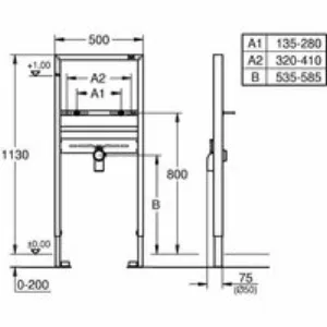 Система инсталляции для раковины GROHE Rapid SL (1,13 м) (38557001) Система инсталляции для раковины GROHE Rapid SL (1,13 м) (38557001)