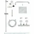 Душевая система GROHE Euphoria System 230 с термостатом для душа, хром (26187000) Душевая система GROHE Euphoria System 230 с термостатом для душа, хром (26187000)