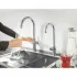 Смеситель для кухонной мойки GROHE Blue Professional с системой фильтрации, охлаждения и газирования воды, хром (31607002) Смеситель для кухонной мойки GROHE Blue Professional с системой фильтрации, охлаждения и газирования воды, хром (31607002)