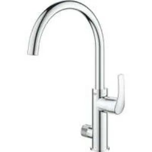 Смеситель для кухонной мойки GROHE Blue Pure Eurosmart с функцией фильтрации, с фильтром в комплекте, хром (119708) Смеситель для кухонной мойки GROHE Blue Pure Eurosmart с функцией фильтрации, с фильтром в комплекте, хром (119708)