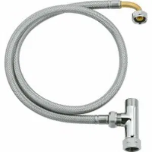 Набор GROHE для подключения сиденья-биде: шланг 795 мм, Т-образное подключение, хром (14074000) Набор GROHE для подключения сиденья-биде: шланг 795 мм, Т-образное подключение, хром (14074000)