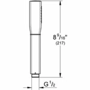 Ручной душ GROHE Grandera Stick, 1 режим, хром (26037001) Ручной душ GROHE Grandera Stick, 1 режим, хром (26037001)