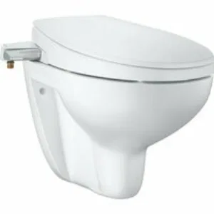Унитаз GROHE Bau Ceramic подвесной, с сиденьем-биде, альпин-белый (39651SH0) Унитаз GROHE Bau Ceramic подвесной, с сиденьем-биде, альпин-белый (39651SH0)