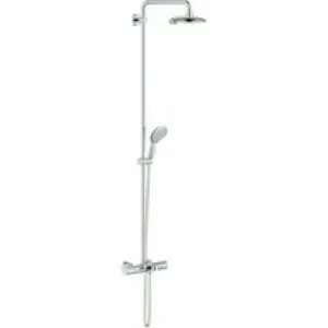 Душевая система GROHE Power&Soul 190 с термостатом для ванны, хром (27913000) Душевая система GROHE Power&Soul 190 с термостатом для ванны, хром (27913000)