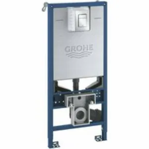 Система инсталляции для унитаза GROHE Rapid SLX 4 в 1 и панелью смыва Skate Cosmopolitan, хром (NW0047) Система инсталляции для унитаза GROHE Rapid SLX 4 в 1 и панелью смыва Skate Cosmopolitan, хром (NW0047)