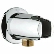 Подключение для душевого шланга GROHE Movario с держателем, хром (28406000)