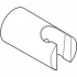 Держатель настенный для ручного душа GROHE Tempesta Cosmopolitan, хром (27594000) Держатель настенный для ручного душа GROHE Tempesta Cosmopolitan, хром (27594000)