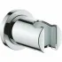 Настенный держатель для ручного душа GROHE Rainshower с круглой розеткой, хром (27074000) Настенный держатель для ручного душа GROHE Rainshower с круглой розеткой, хром (27074000)