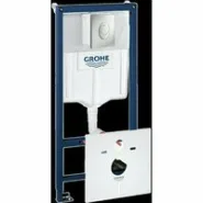 Комплект инсталляции для унитаза, GROHE Rapid SL 4 в 1 с панелью смыва Skate Air, хром (38750001)