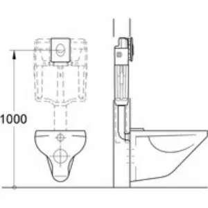 Комплект инсталляции для унитаза, GROHE Rapid SL 4 в 1 с панелью смыва Skate Air, хром (38750001) Комплект инсталляции для унитаза, GROHE Rapid SL 4 в 1 с панелью смыва Skate Air, хром (38750001)