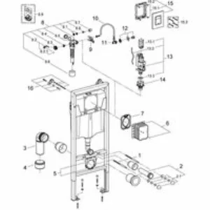 Комплект инсталляции для унитаза, GROHE Rapid SL 3 в 1 с панелью смыва Skate Cosmopolitan, хром (38772001) Комплект инсталляции для унитаза, GROHE Rapid SL 3 в 1 с панелью смыва Skate Cosmopolitan, хром (38772001)