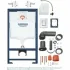 Комплект инсталляции для унитаза, GROHE Rapid SL 3 в 1 с панелью смыва Skate Cosmopolitan, хром (38772001) Комплект инсталляции для унитаза, GROHE Rapid SL 3 в 1 с панелью смыва Skate Cosmopolitan, хром (38772001)
