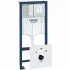 Комплект инсталляции для унитаза, GROHE Rapid SL 5 в 1 с панелью смыва Skate Cosmopolitan, хром (38827000) Комплект инсталляции для унитаза, GROHE Rapid SL 5 в 1 с панелью смыва Skate Cosmopolitan, хром (38827000)