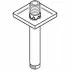 Душевой кронштейн потолочный GROHE Rainshower neutral 151 мм, хром (27485000) Душевой кронштейн потолочный GROHE Rainshower neutral 151 мм, хром (27485000)