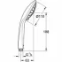 Ручной душ GROHE Euphoria 110 Massage, 3 режима, хром (27221000) Ручной душ GROHE Euphoria 110 Massage, 3 режима, хром (27221000)