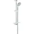Душевой гарнитур GROHE Tempesta 100 с мыльницей, 2 режима струи, душевая штанга 600 мм, 5,7 л/мин, хром/серый (27926000) Душевой гарнитур GROHE Tempesta 100 с мыльницей, 2 режима струи, душевая штанга 600 мм, 5,7 л/мин, хром/серый (27926000)