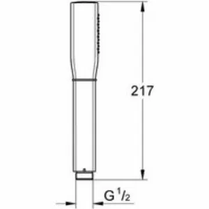 Душевой гарнитур GROHE SPA Grandera Stick, 1 режим струи, душевая штанга 900 мм, 7,6 л/мин, хром/золото (26038IG0) Душевой гарнитур GROHE SPA Grandera Stick, 1 режим струи, душевая штанга 900 мм, 7,6 л/мин, хром/золото (26038IG0)