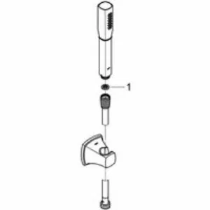 Душевой набор GROHE Rainshower Grandera, 1 режим, 1500 мм, 7,6 л/мин, хром (27993000) Душевой набор GROHE Rainshower Grandera, 1 режим, 1500 мм, 7,6 л/мин, хром (27993000)