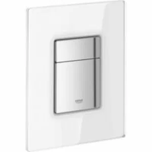 Панель смыва для унитаза GROHE Skate Cosmopolitan Glass, 3 режима, белая луна (38845LS0) Панель смыва для унитаза GROHE Skate Cosmopolitan Glass, 3 режима, белая луна (38845LS0)