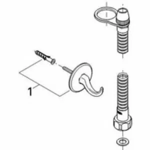 Душевой набор GROHE Relexa neutral, (27102000) Душевой набор GROHE Relexa neutral, (27102000)
